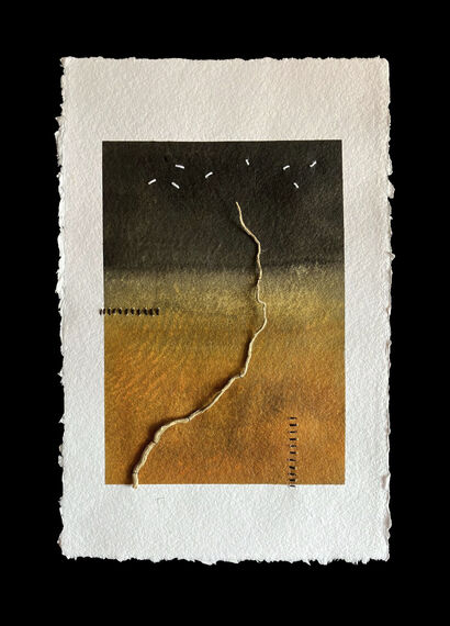 Lurra 151 - a Paint Artowrk by Muriel Castro